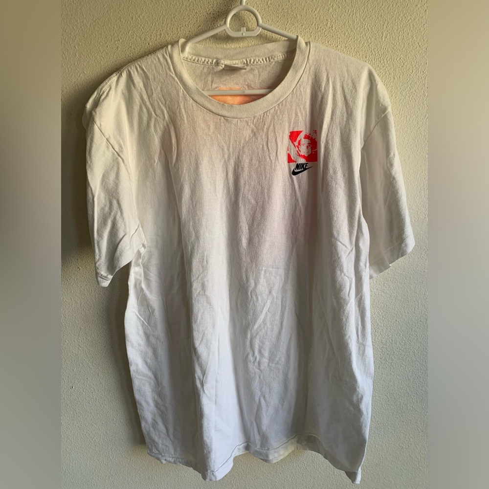 Nike 90s Andre Agassi Challenge Court Single Stitch Tee Tshirt XL made in USA!